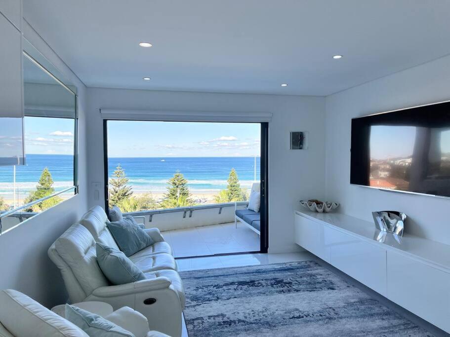 Bondi Beach Waves Beachfront Apartment سيدني المظهر الخارجي الصورة